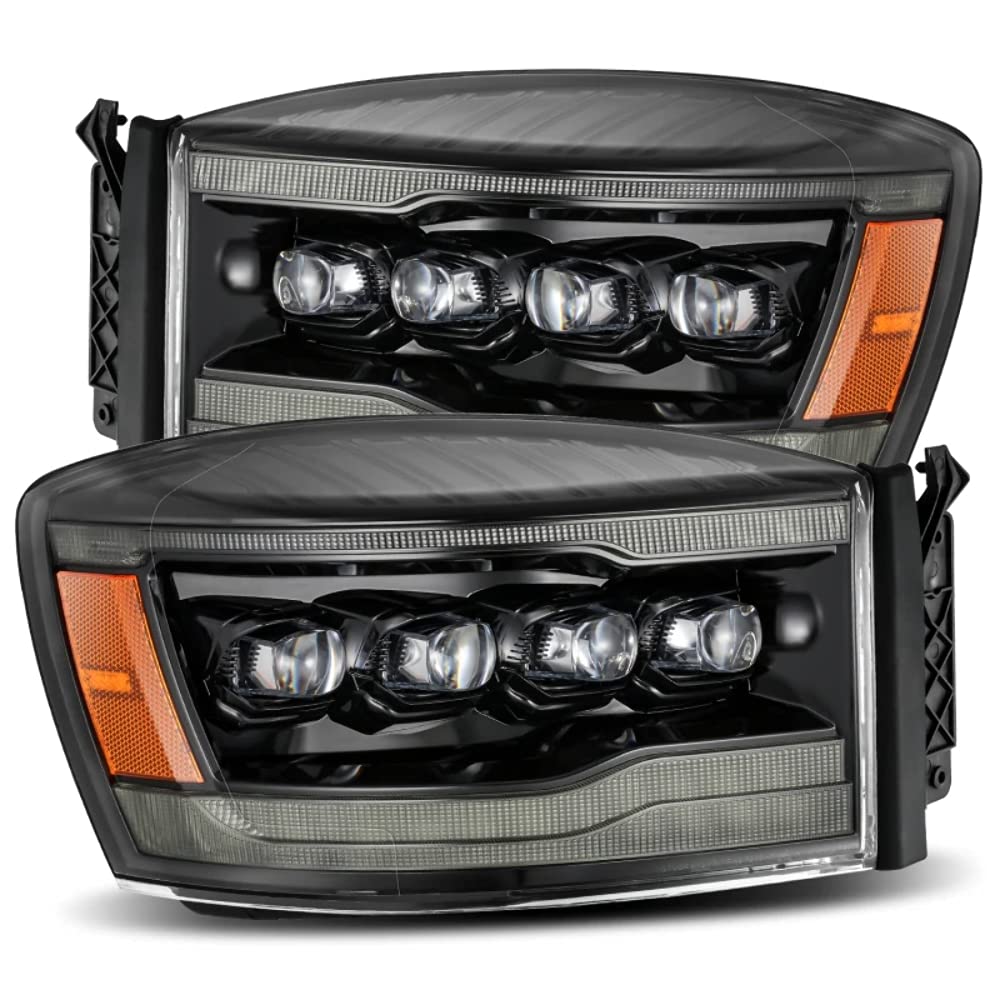 AlphaRex 880538 Nova Series Projector Headlights fits Dodge Ram 1500,Clear