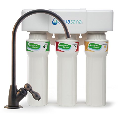 Aquasana 3-stufiges Claryum-Wasserfiltersystem mit maxi...