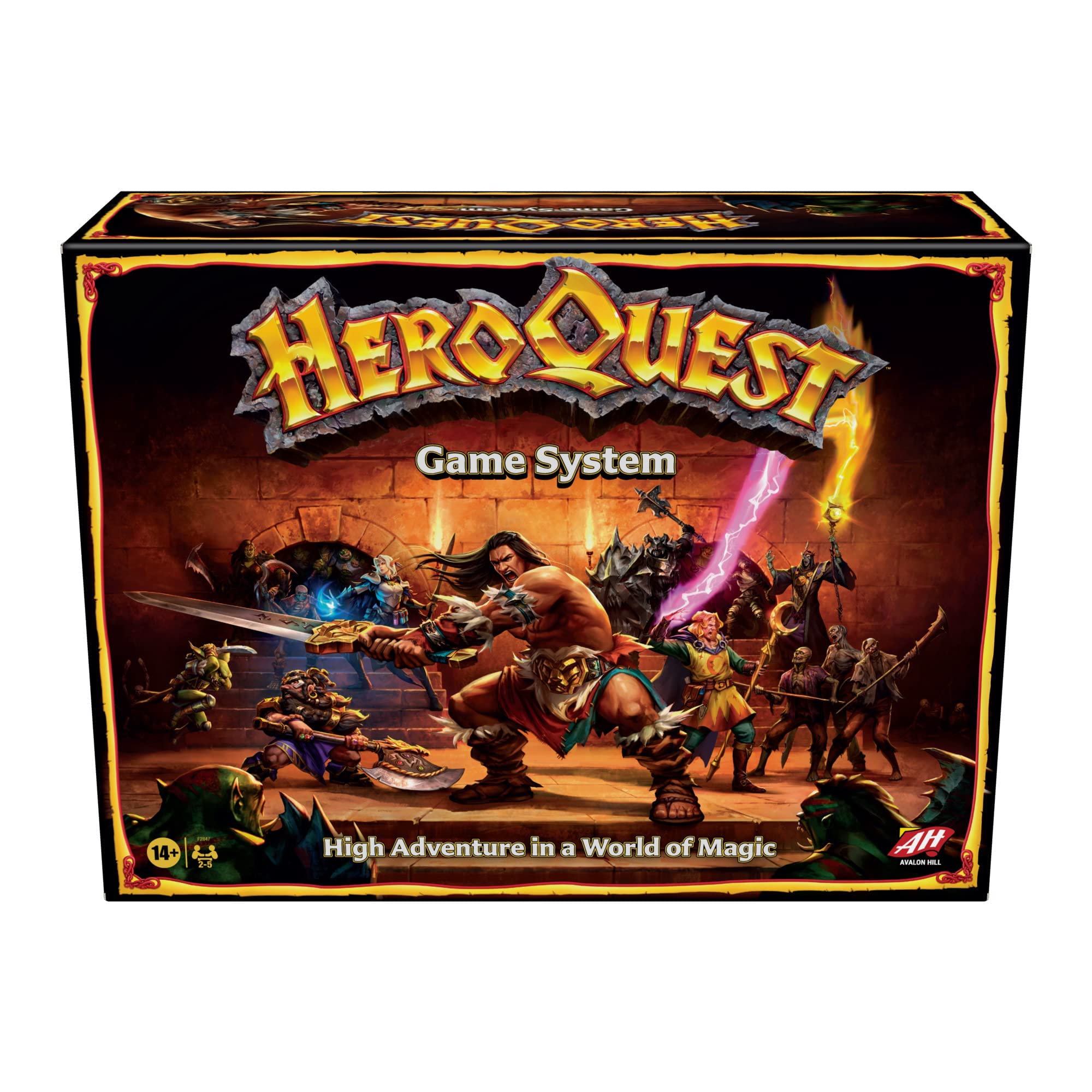 Hasbro Gaming Avalon Hill HeroQuest-Spielsystem