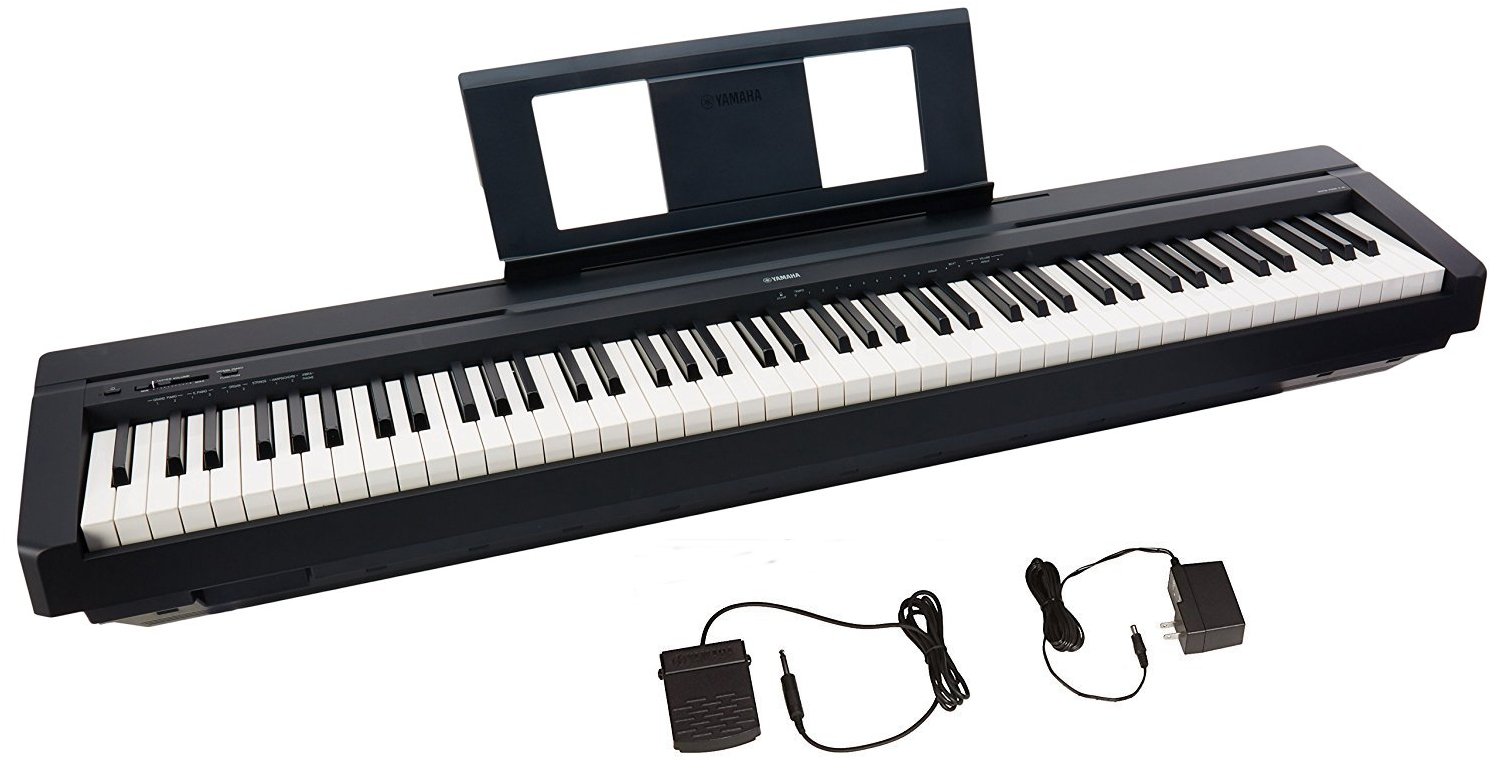 YAMAHA P-45 Digitalpiano mit 88 Tasten und gewichteter Mechanik