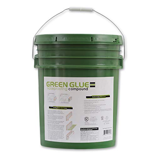 Green Glue Noiseproofing Compound - 5-Gallonen-Eimer