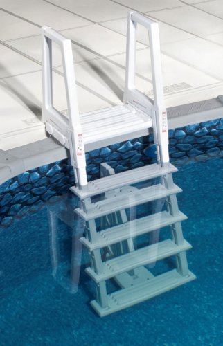 Blue Wave NE1175 Hochleistungs-In-Pool-Leiter - Weiß
