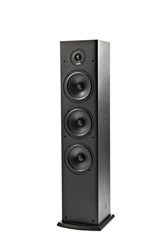 Polk Audio T50 150 Watt Heimkino-Standturmlautsprecher (einzeln) - Erstaunlicher Klang | Dolby und DTS Surround