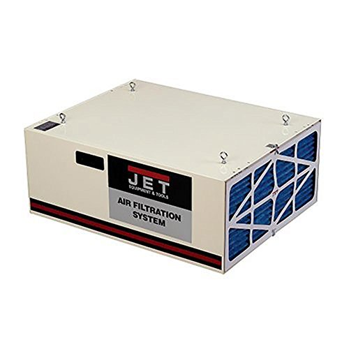 JET 708620B AFS-1000B 550/702/1044 CFM 3-Gang-Luftfiltersystem mit ferngesteuertem und elektrostatischem Vorfilter