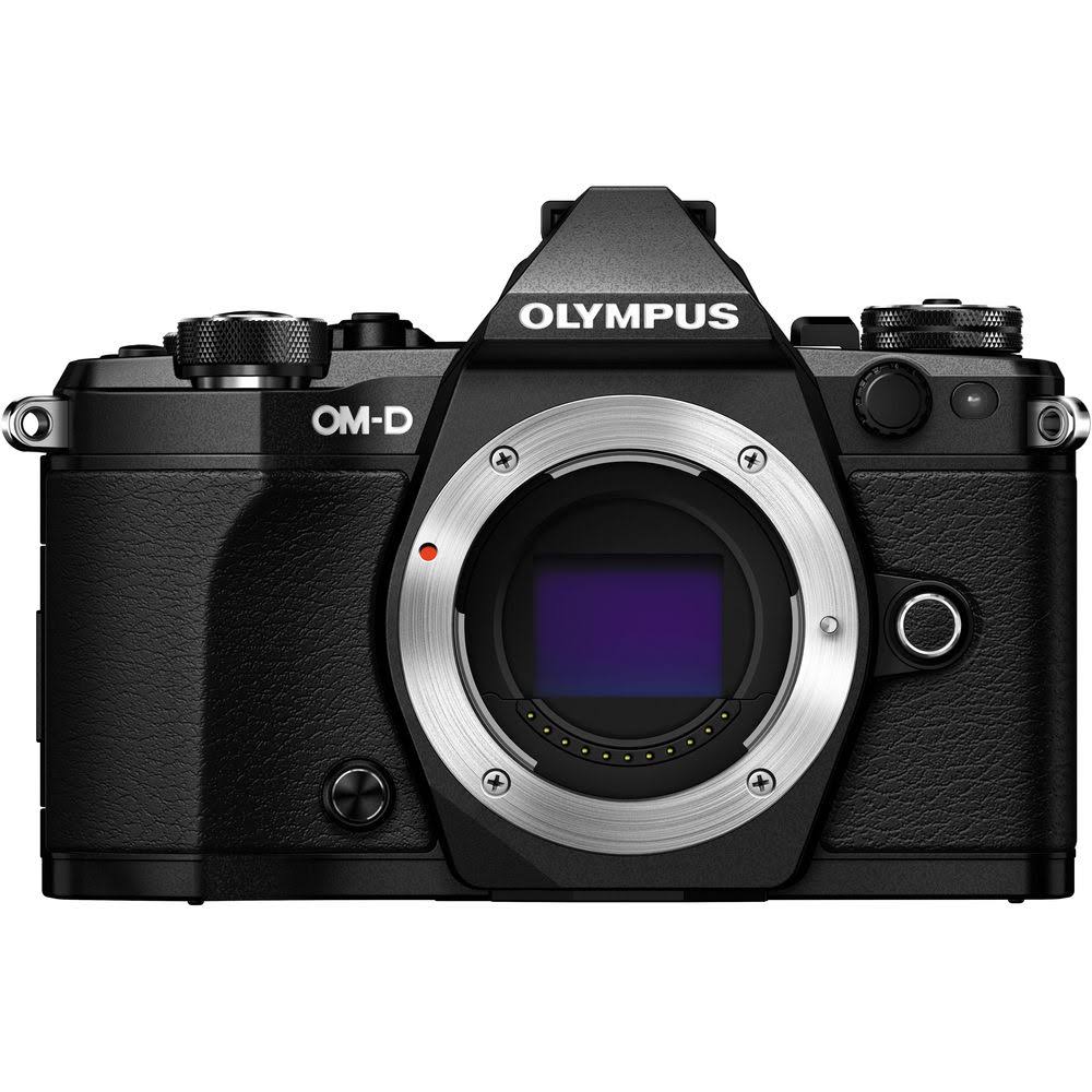 Olympus Spiegelfreie Digitalkamera OM-D E-M5 Mark II [Schwarz] Internationale Version (keine Garantie)
