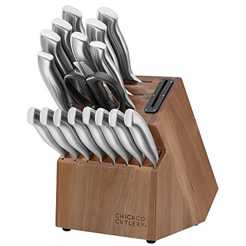 Chicago Cutlery Insignia Guided Grip 18-teiliges Messerset mit Block