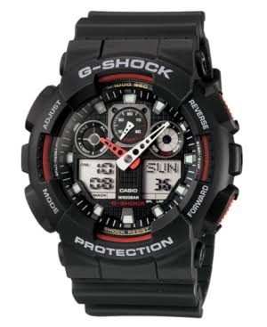 Casio Herren GA100-1A4 'G-Shock' Sportuhr