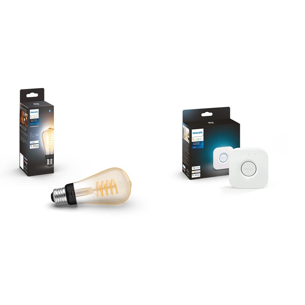 Philips Hue Weiße Ambiance-Filament-E12-Kerzenlampe