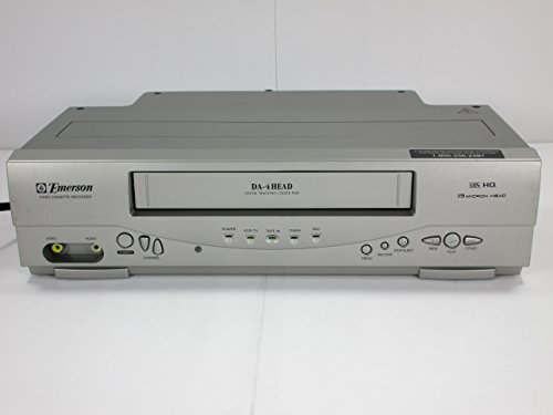 Emerson EWV404 4-Kopf-Videokassettenrekorder mit Programmieranzeige auf dem Bildschirm