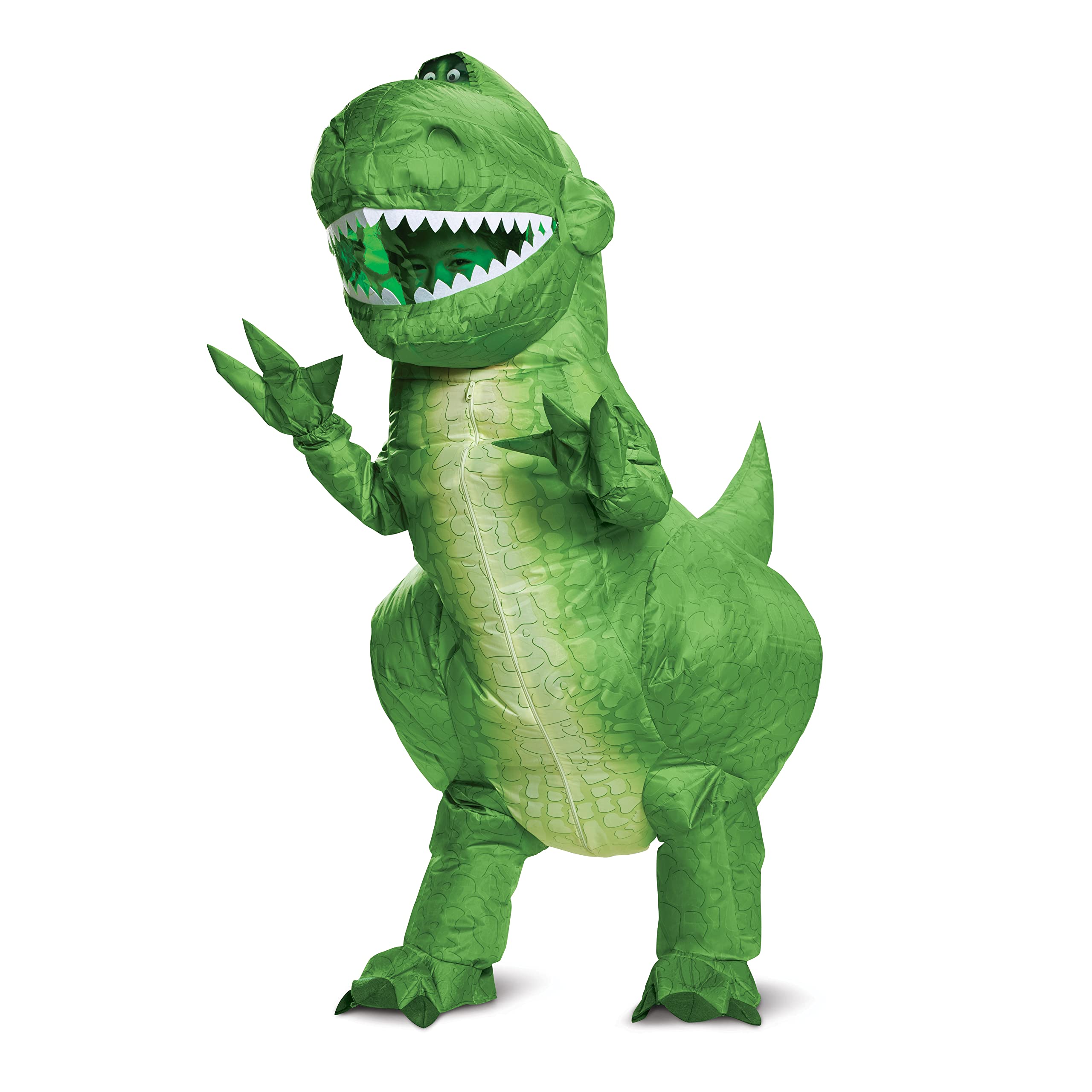Disguise Toy Story Aufblasbares Rex-Kostüm für Kinder