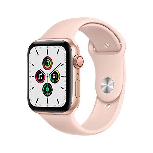 Apple Watch Series SE 44 mm Gold Aluminium (GPS+Mobilfunk) – MYEP2LL/A (erneuert)