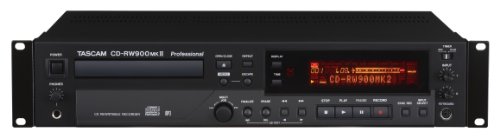 Tascam CD-RW900MKII Professioneller Rackmount-CD-Recorder/Player