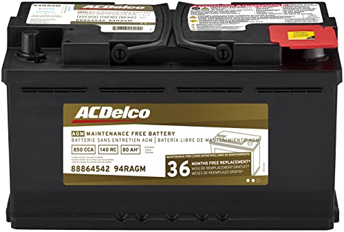 ACDelco Gold 94RAGM 36 Monate Garantie AGM BCI Group 94R Batterie