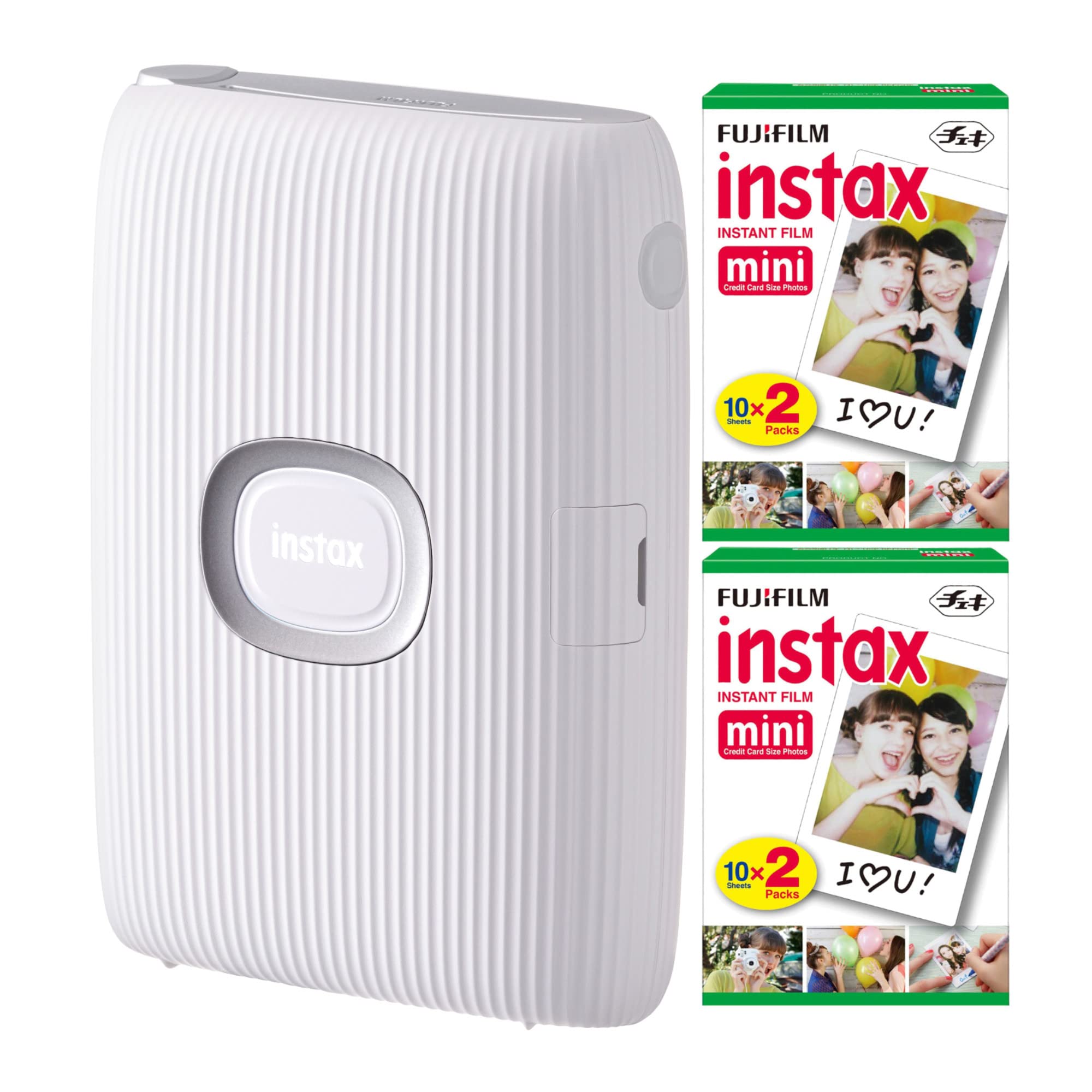 Fujifilm Instax Mini Link Instant Smartphone-Drucker mit Instax Film Pack