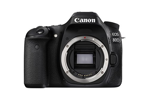 Canon EOS 80D Digital SLR-Kameragehäuse (schwarz)