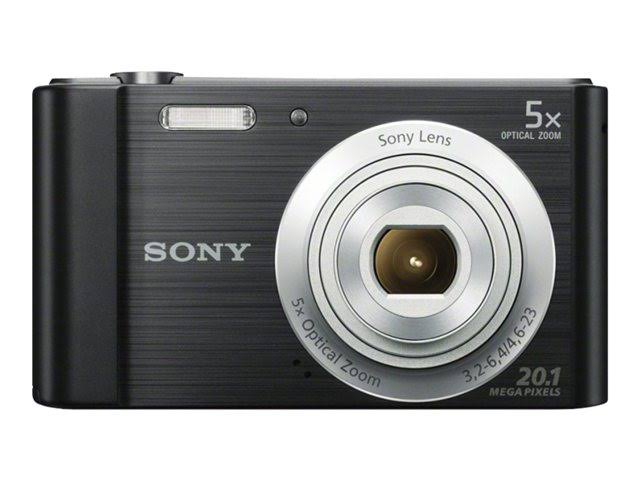 Sony Cyber-shot DSC-W800 Digitalkamera (schwarz)