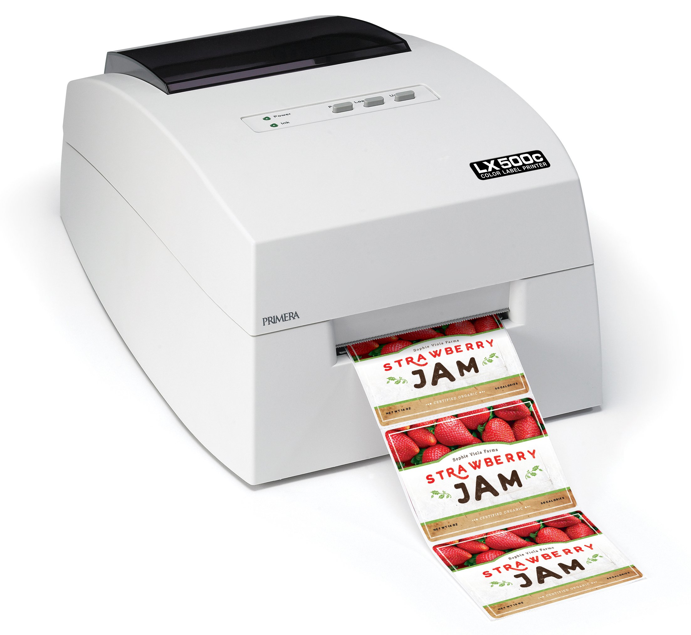 Primera Technology Primera LX500 Farbetikettendrucker 74275 4800-DPI-Drucker mit integriertem Schneider