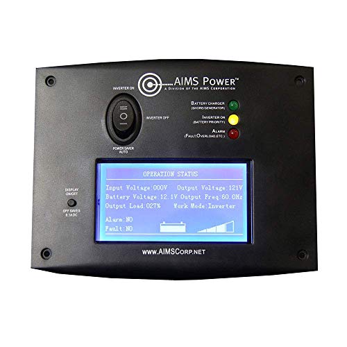 AIMS POWER REMOTELF-Fernschalter mit LCD-Überwachungsbildschirm