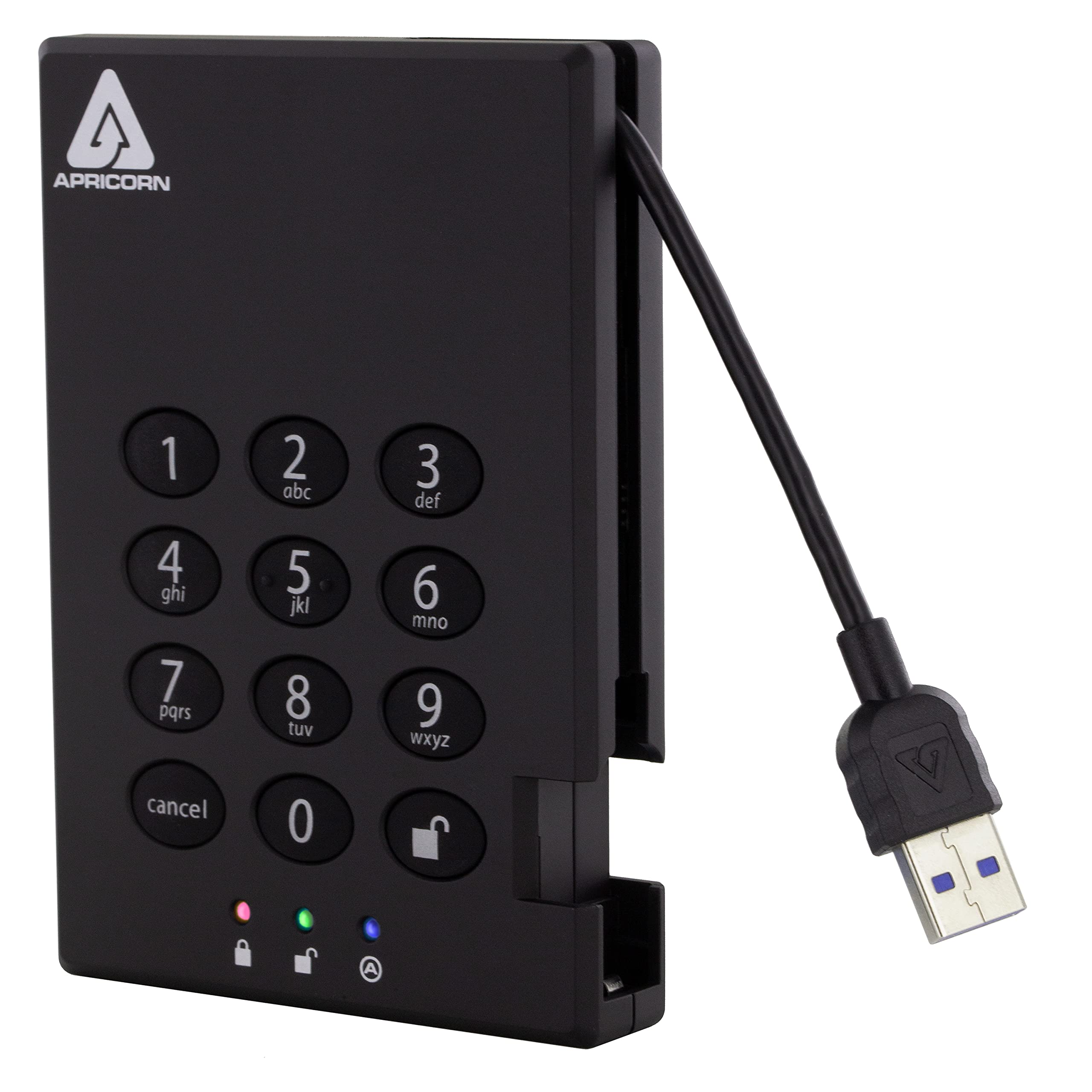 Apricorn Aegis Padlock USB 3.0 Tragbare externe Festplatte
