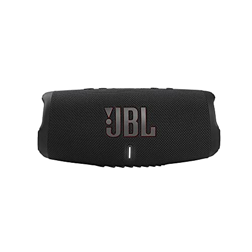 JBL CHARGE 5 – Tragbarer Bluetooth-Lautsprecher mit IP67-Wasserdichtigkeit und USB-Ladeausgang – Schwarz
