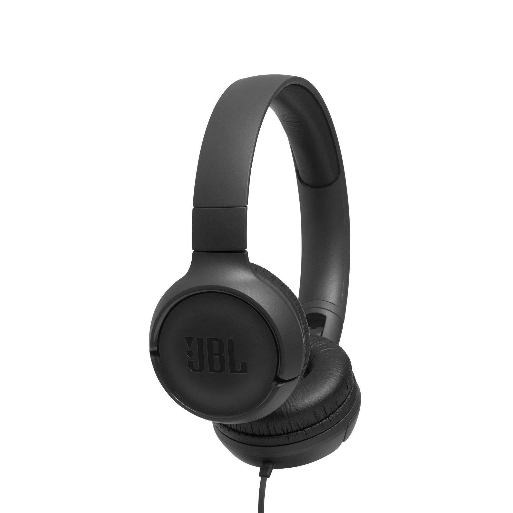 JBL TUNE 500 – Kabelgebundene On-Ear-Kopfhörer – Schwarz