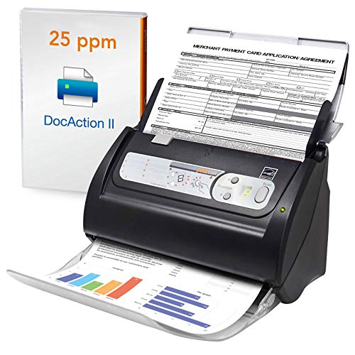 Plustek PS186 Desktop-Dokumentenscanner mit automatisch...