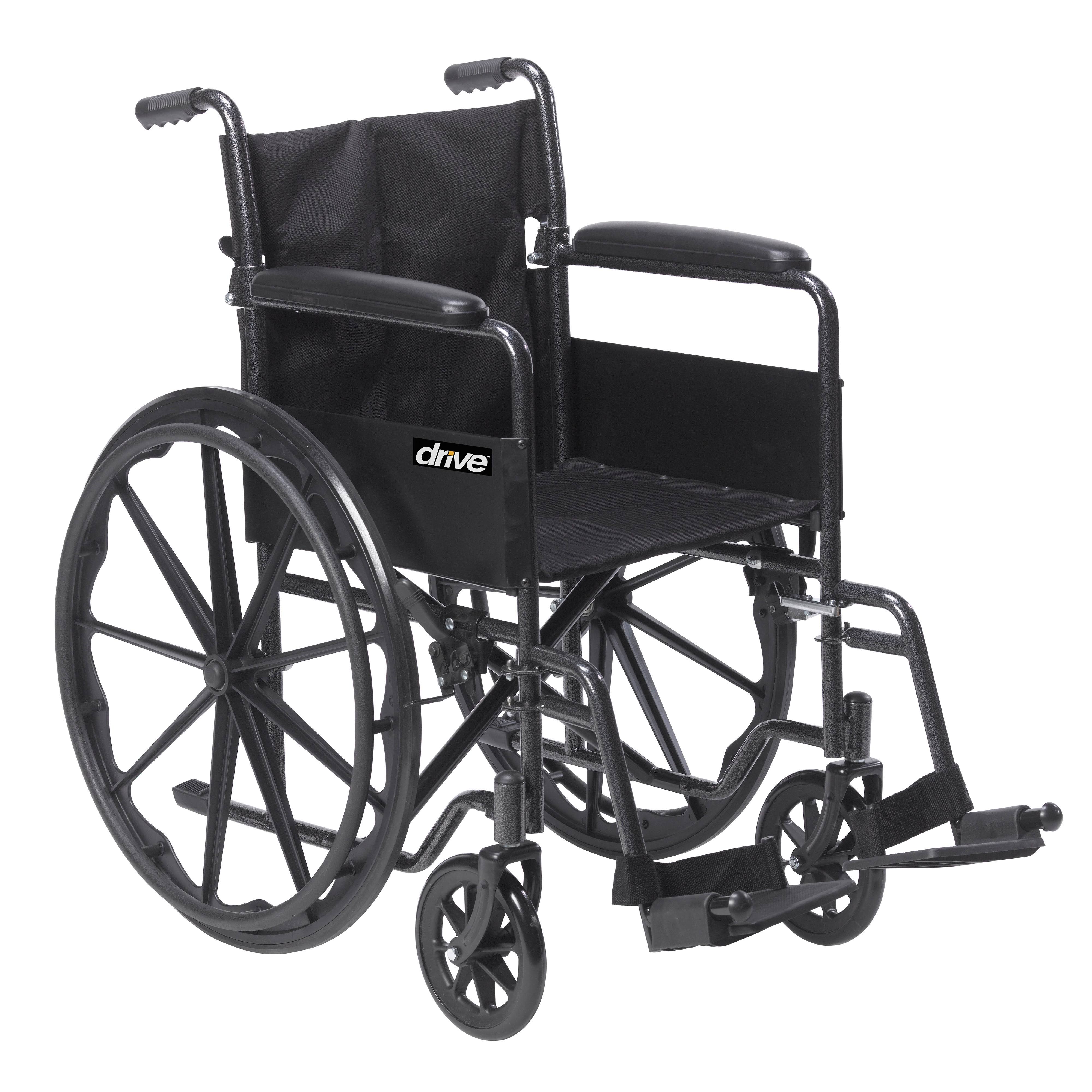 Drive Medical Silver Sport 1 Rollstuhl mit vollen Armen...
