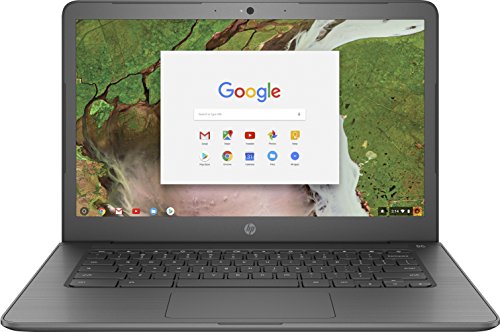 HP 14-Zoll-Touchscreen-Chromebook – Intel Celeron N3350 – 4 GB Speicher – 32 GB eMMC – WLAN und Bluetooth – Webcam – Grau