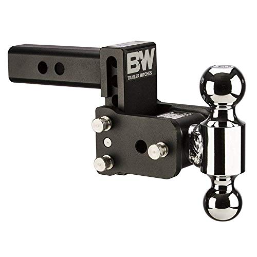 B&W Trailer Hitches Tow & Stow 3in Drop 3.5in Rise 2x2 5/16 in Dual Ball Size Hitch