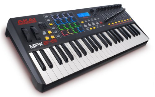 inMusic Brands Inc. Akai Professional MPK249 | 49 Key Semi Weighted USB MIDI Keyboard Controller einschließlich Core Control von den MPC Workstations