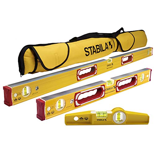 Stabila Classic 196 3-Level-Set enthält 48'/24'/25100 Torpedo und 30015 Koffer