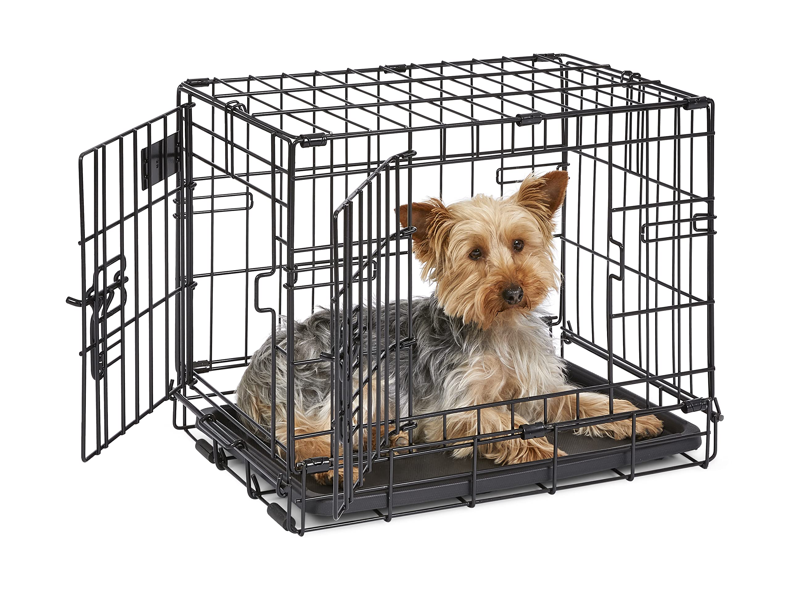 MidWest Homes for Pets Neu verbesserte iCrate-Hundebox mit einer und zwei Türen
