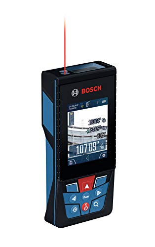Bosch GLM400C Blaze Outdoor 400 Fuß Bluetooth-Lasermessgerät mit Kamera und AA-Batterien