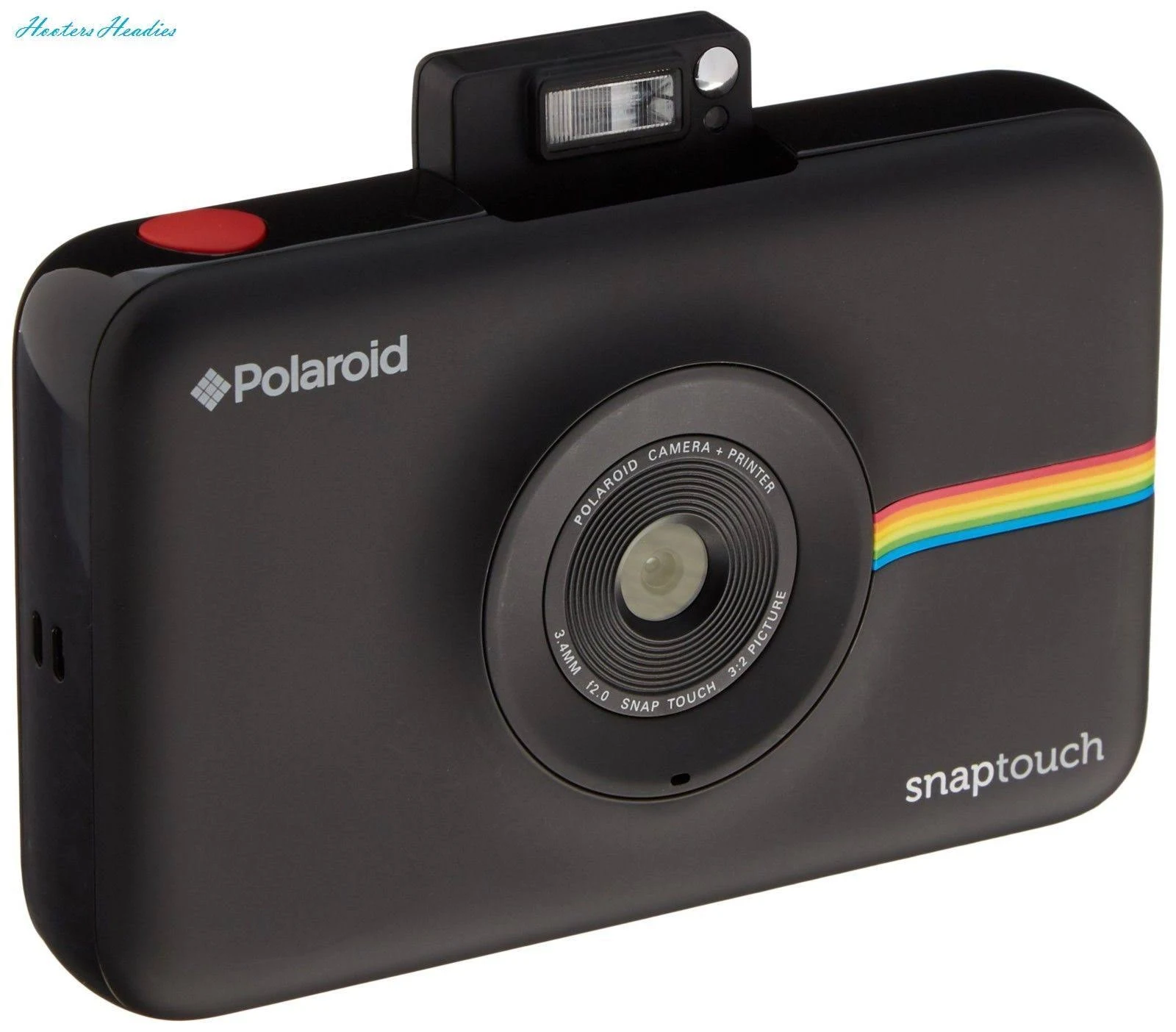 Polaroid Snap Touch Sofortdruck-Digitalkamera mit LCD-Display (schwarz) mit Zink Zero Ink Printing-Technologie