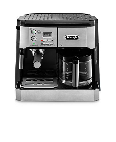 De'Longhi DeLonghi BCO430 Kombi-Pump-Espresso- und 10-Tassen-Filterkaffeemaschine mit Aufschäumstab