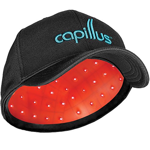  Capillus Ultramobile Laser-Therapiekappe für das Nachwachsen der Haare – NEUES 6-Minuten-Modell mit flexibler Passform – FDA-Zulassung für die medizinische Behandlung von androgenetischer Alopezie...