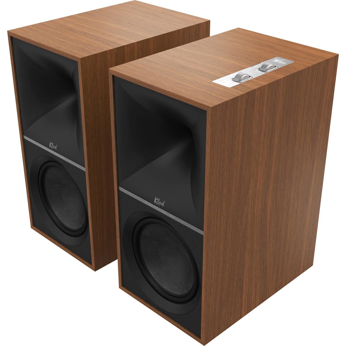 Klipsch The Nines Heritage Inspired (Pair) Powered Speakers - Walnut