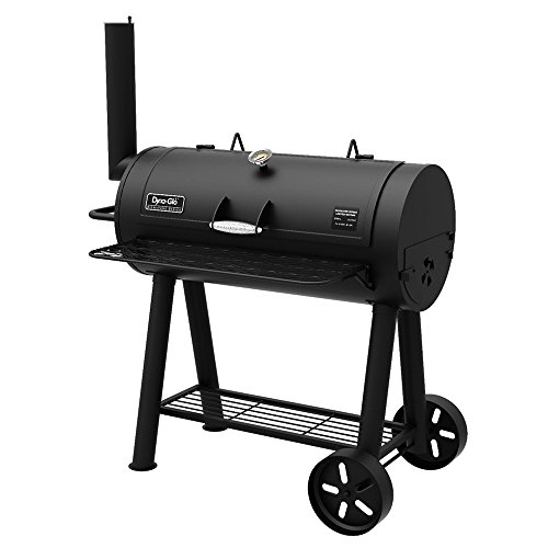 Dyna-Glo Robuster Holzkohlegrill der Signature-Serie DGSS675CB-D