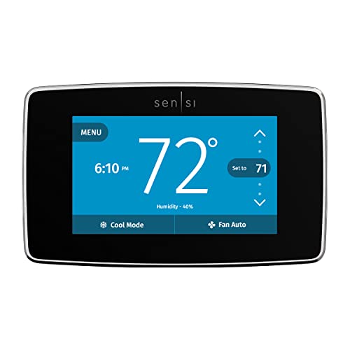 Emerson Thermostats Emerson Sensi Touch WLAN-Smart-Thermostat mit Touchscreen-Farbdisplay