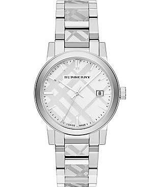 Burberry Unisex Schweizer Edelstahl Armbanduhr 38mm BU9037