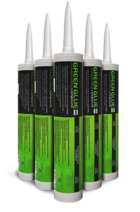 Green Glue Company Grüne Leim-Lärmschutzmasse – 12 Tuben