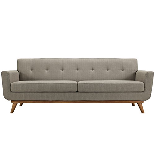 Modway Engage Polstersofa in Granit