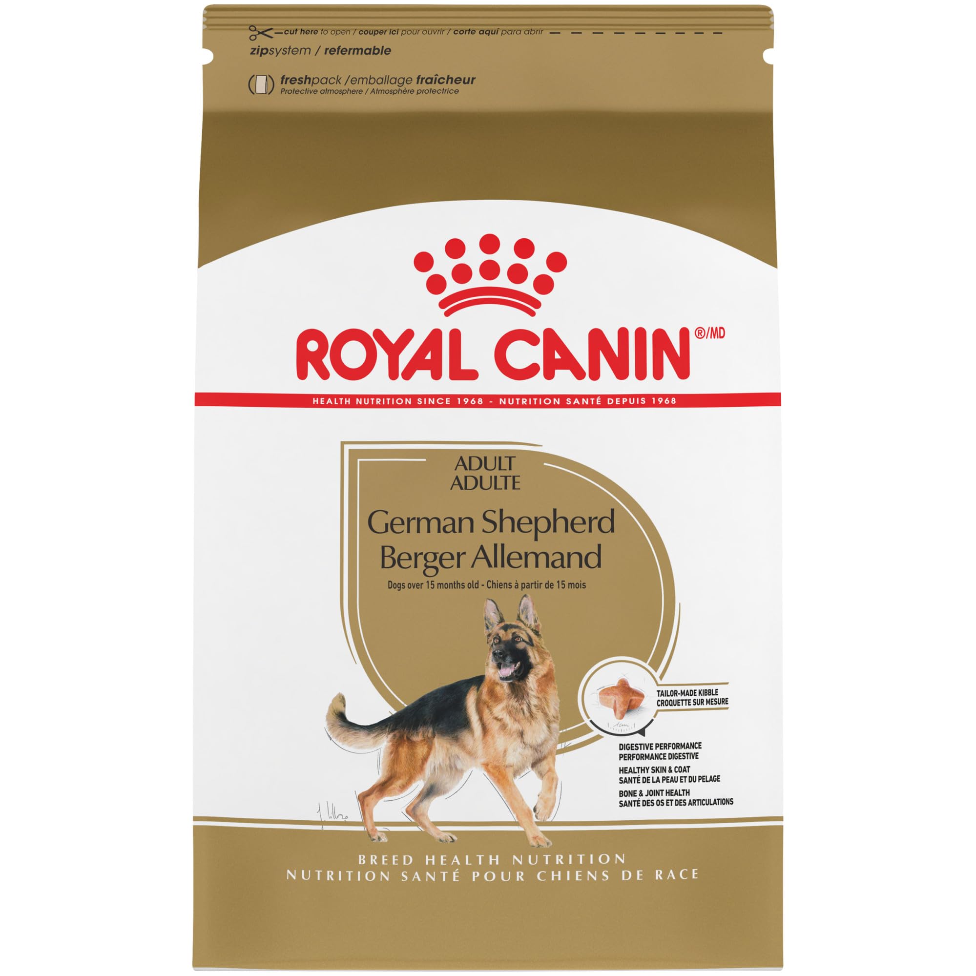 Royal Canin Trockenfutter für ausgewachsene Deutsche Schäferhunde