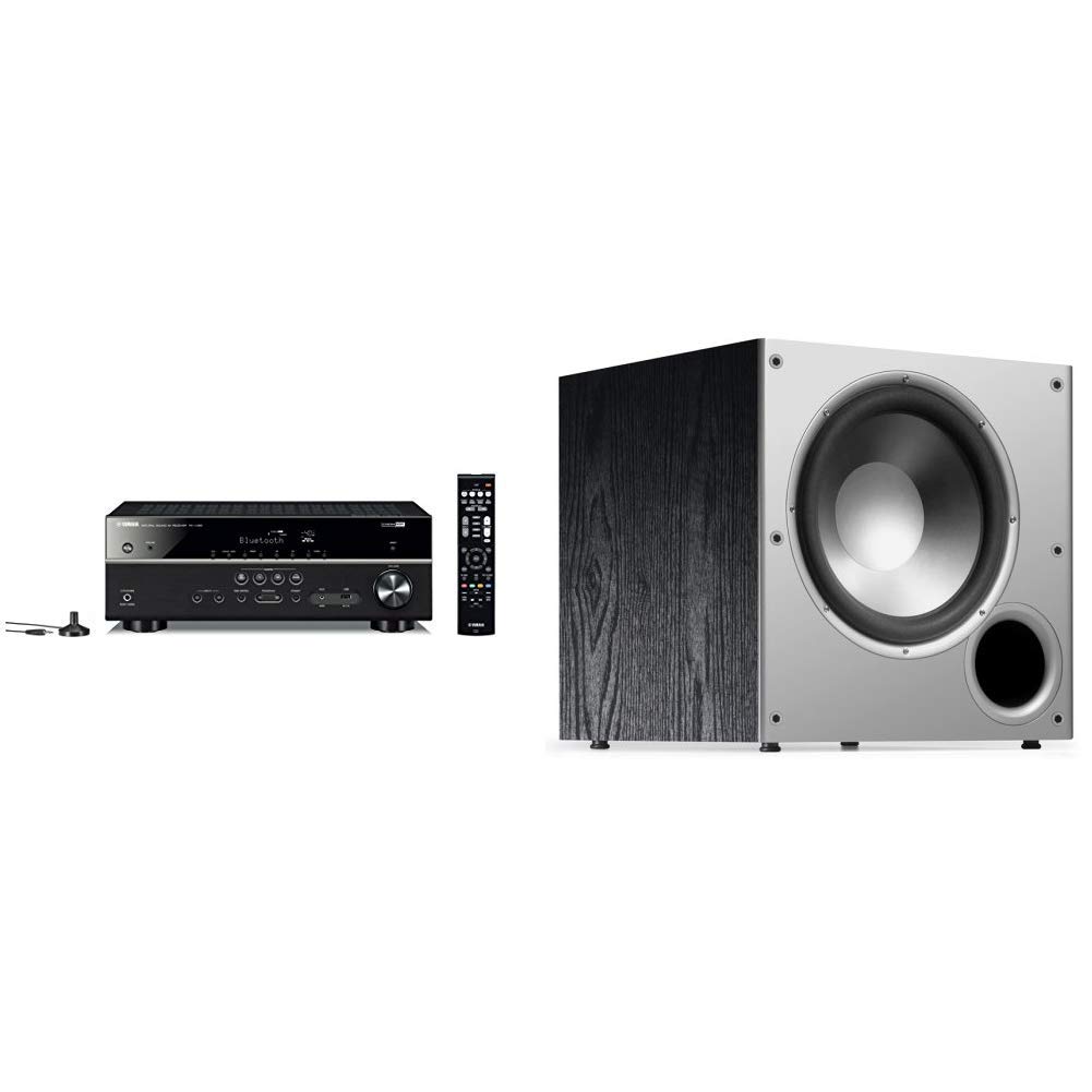 Yamaha Audio Yamaha RX-V385 5.1-Kanal 4K Ultra HD AV-Receiver mit Bluetooth