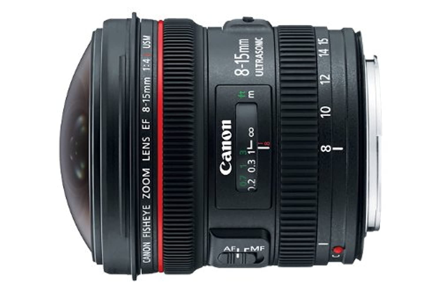 Canon EF 8-15mm f/4L Fisheye USM Ultra-Weitwinke...