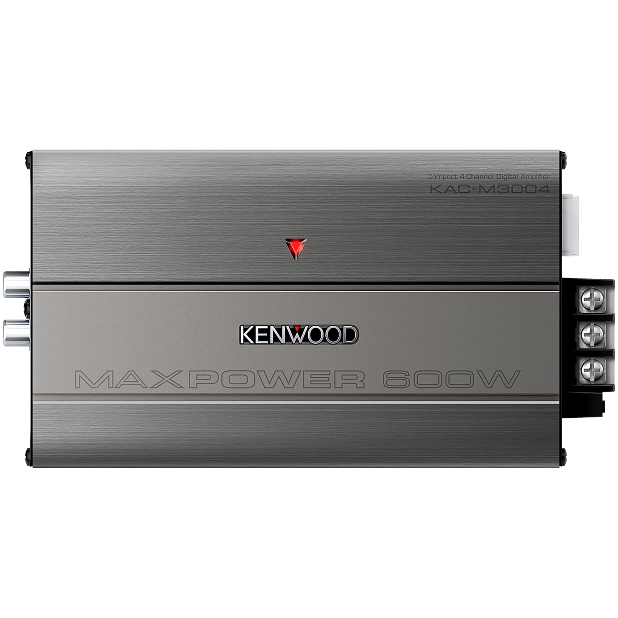 KENWOOD KAC-M3004 Kompakter 600-W-4-Kanal-Digitalverstärker für Auto/Marine/Powersport