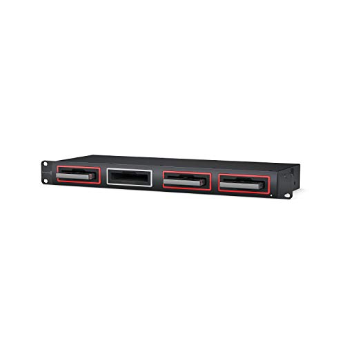 Blackmagic Design MultiDock 10G Rackmontage-USB-C-Festplattendock mit 4 Steckplätzen