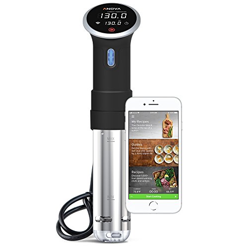 Anova Culinary Sous Vide Präzisionskocher | WiFi + Bluetooth | 900W (eingestellt)