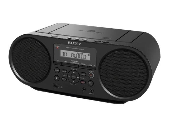 Sony ZSRS60BT CD Boombox mit Bluetooth und NFC (Schwarz)