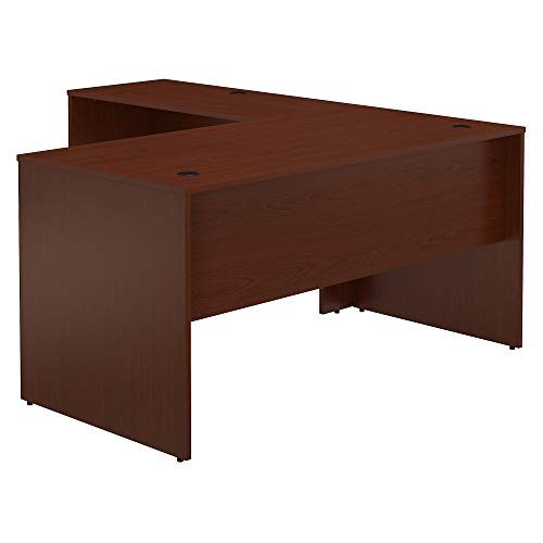 Bush Furniture Commerce 60W L-förmiger Schreibtisch in Herbstkirsche